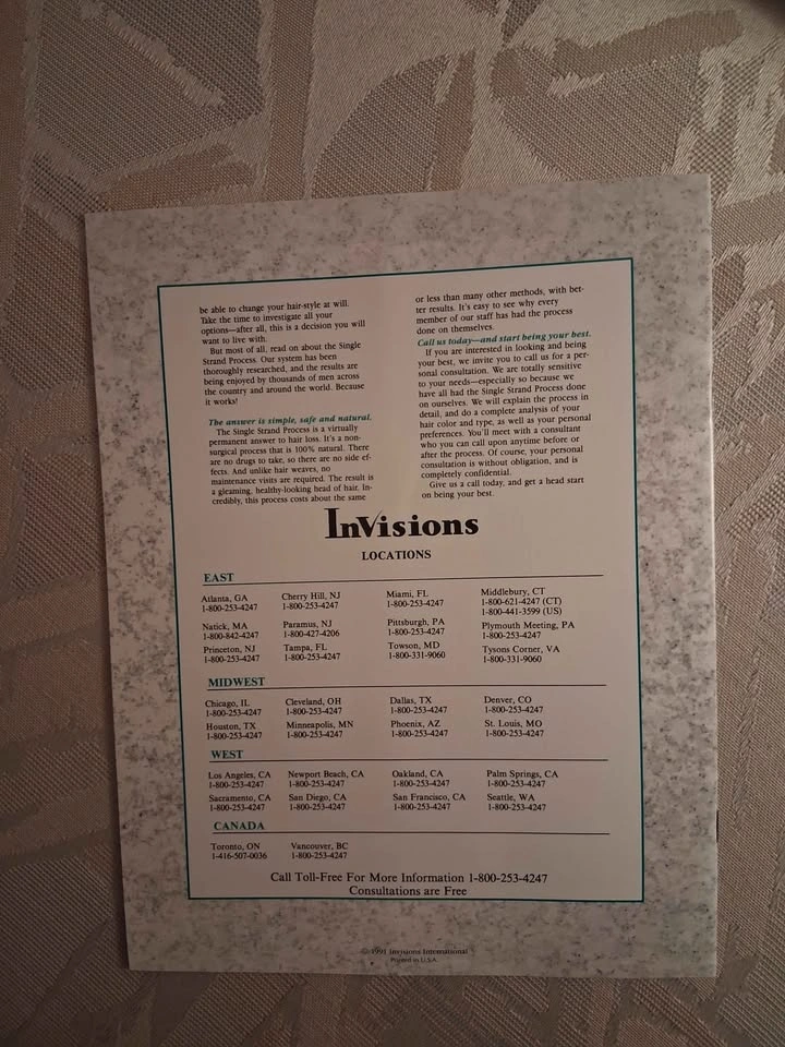 Vintage 1991 InVisions Company Promotional Brochure Catalog - photo 4