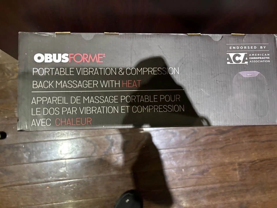 ObusForme Portable Vibration & Compression Back Massager - photo 2