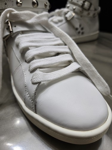 Saint Laurent Paris SL/16H Studded High Top Sneakers EU 36 - photo 3