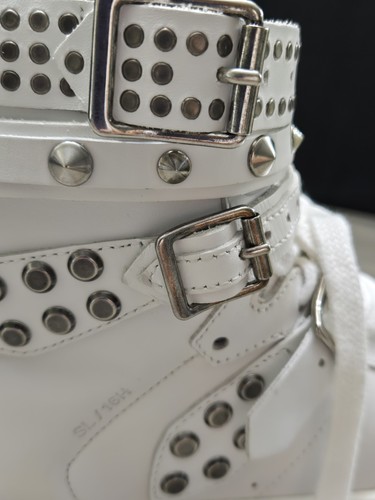 Saint Laurent Paris SL/16H Studded High Top Sneakers EU 36 - photo 5