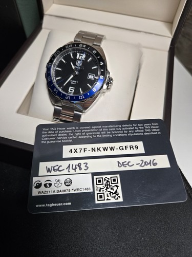 TAG Heuer Formula 1 Calibre 7 GMT WAZ211A.BA0875