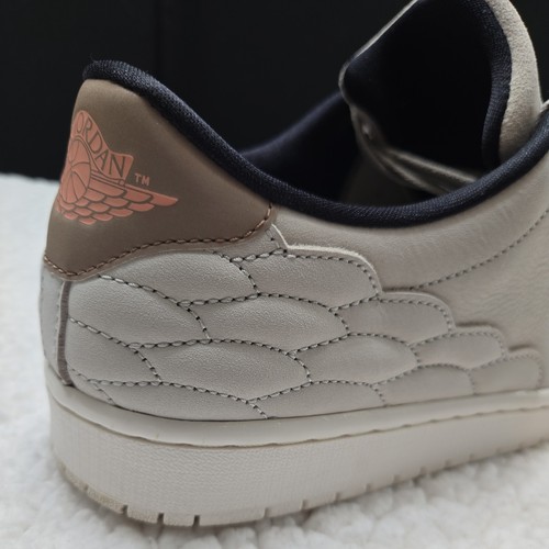 Nike Air Jordan 1 Centre Court Light Bone Sail White Sneakers - photo 3