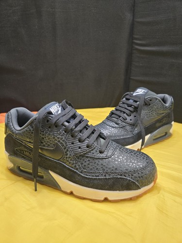 Nike Air Max 90 Premium Safari (2015) Womens US 8 Black Gum