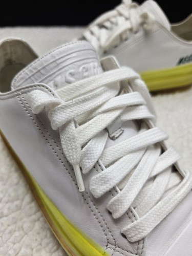 MSGM x RBRSL Womens Sneakers EU 37 White Neon Yellow - photo 5