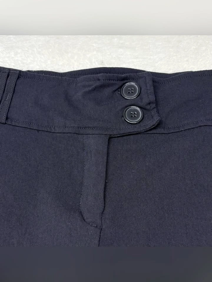 Lily Morgan Black City Shorts Mid Rise Stretch Bermuda XL - photo 4