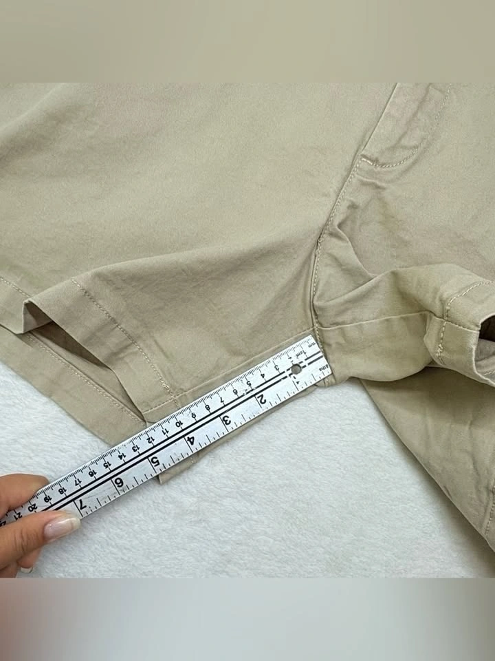 Eddie Bauer Legend Wash Stretch Slightly Curvy Khaki Shorts 14 - photo 3