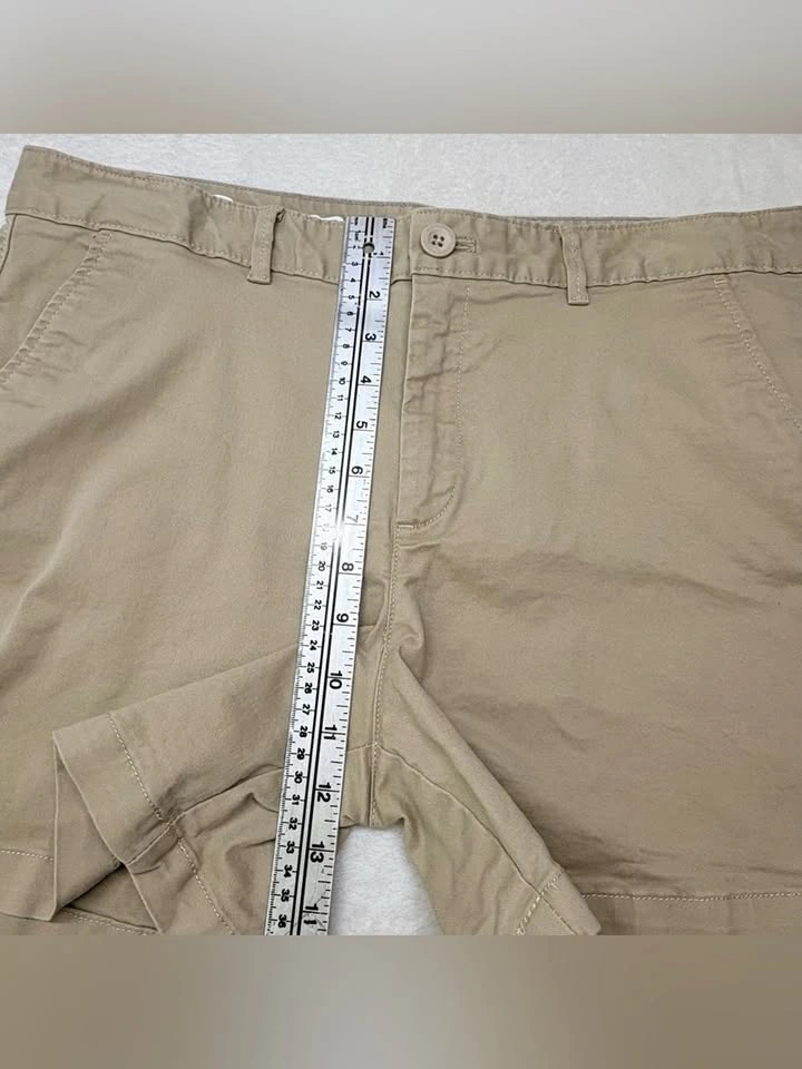 Eddie Bauer Legend Wash Stretch Slightly Curvy Khaki Shorts 14 - photo 4