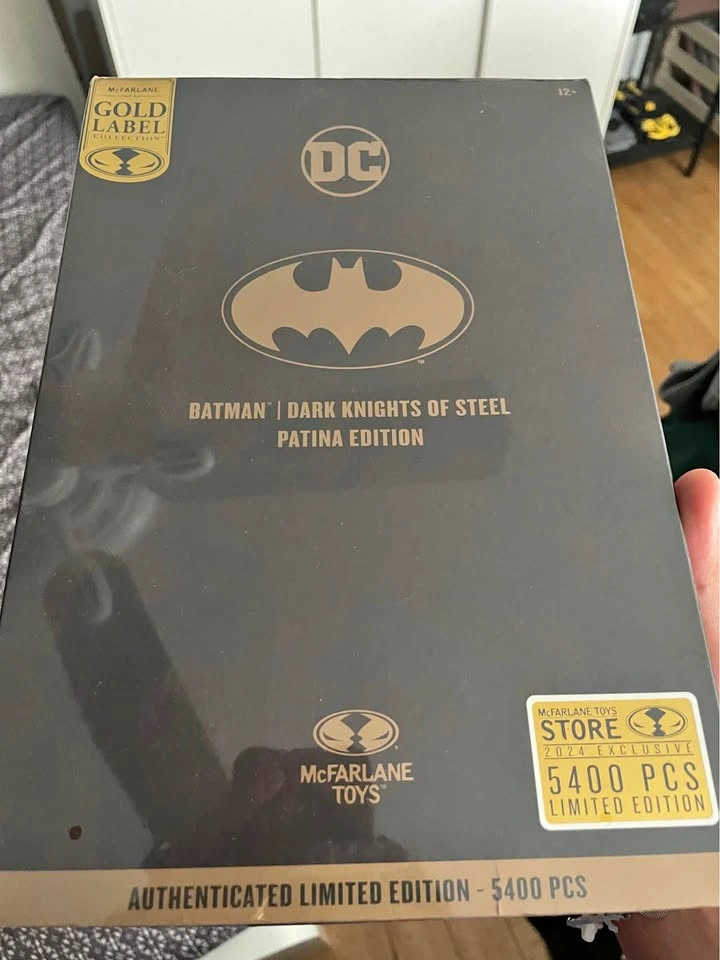 McFarlane Batman Dark Knight of Steel Patina Edition sealed