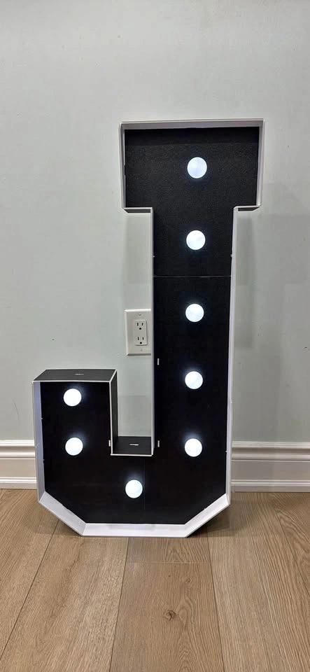 Marquee Letter J Light