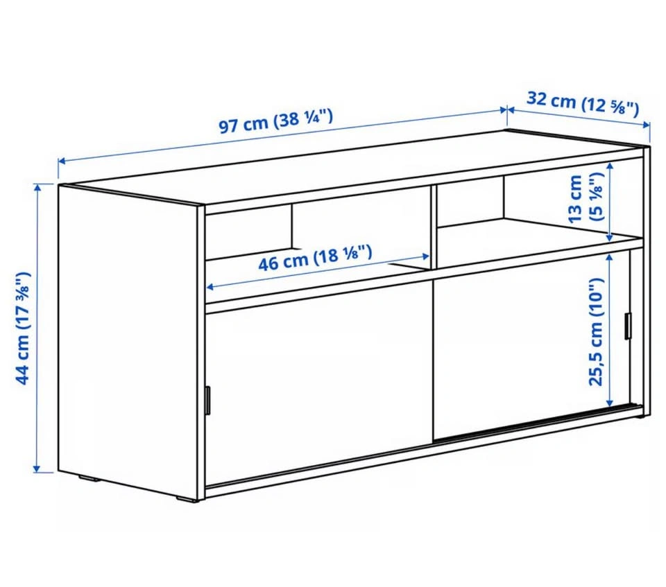IKEA SPIKSMED TV Bench - photo 2
