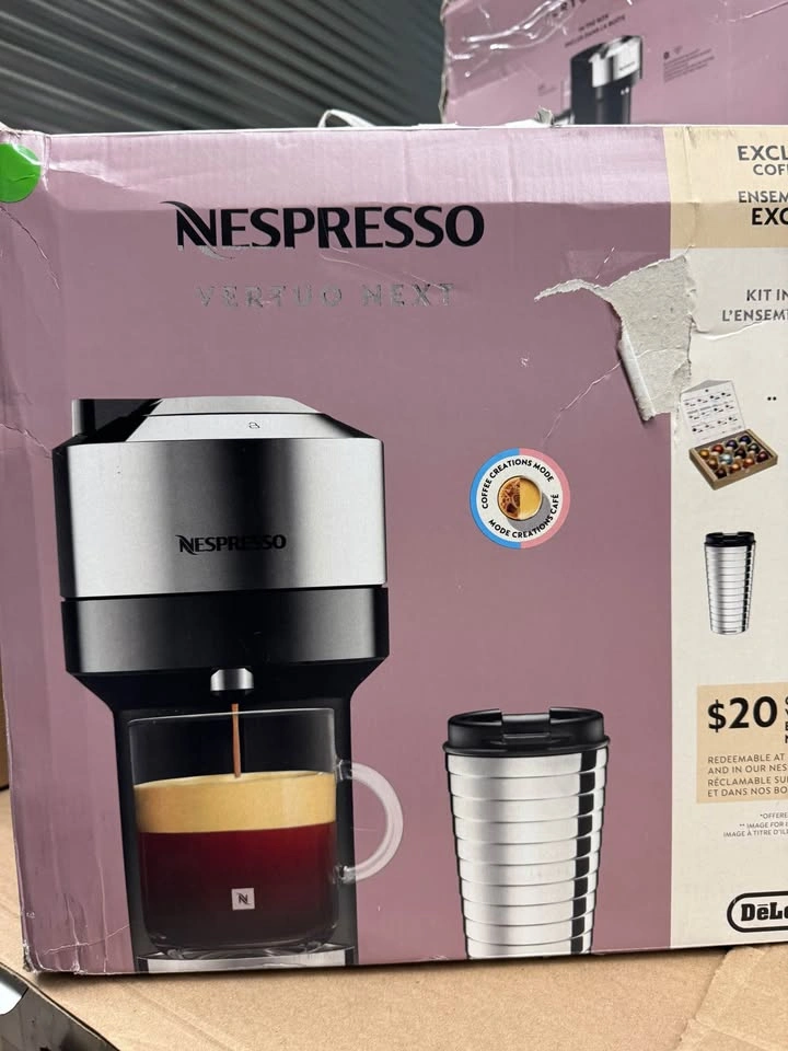 Nespresso Vertuo Next Deluxe Coffee & Espresso Machine Bundle - photo 2