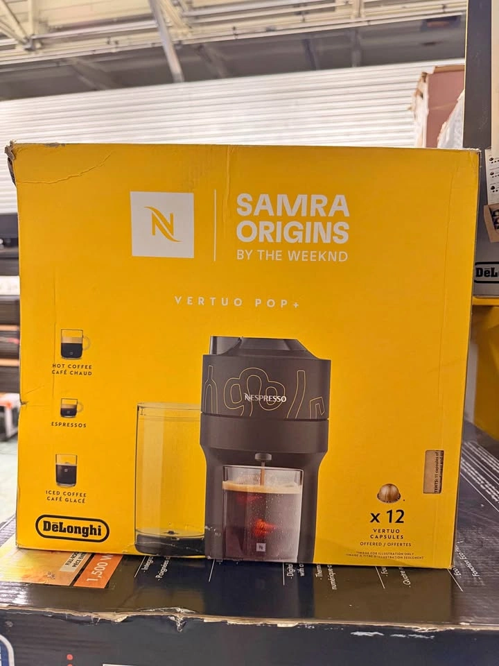 Nespresso Vertuo Pop+ "Samra Origins by The Weeknd" Edition