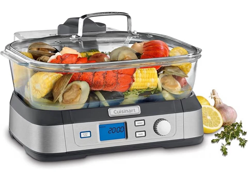 Cuisinart Cook Fresh Digital Glass Steamer (STM-1000C) Open box