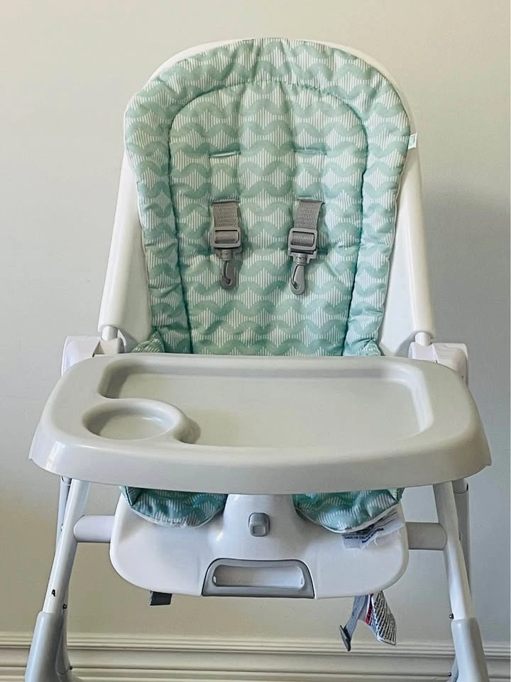 Compact Folding High Chair – Teal - photo 2