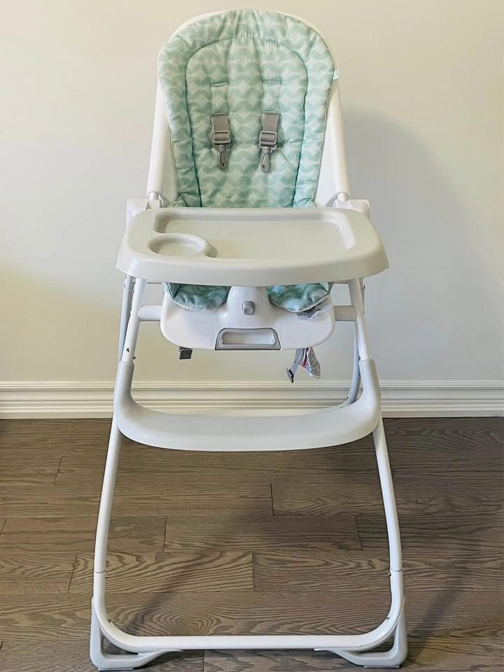 Compact Folding High Chair – Teal - photo 3