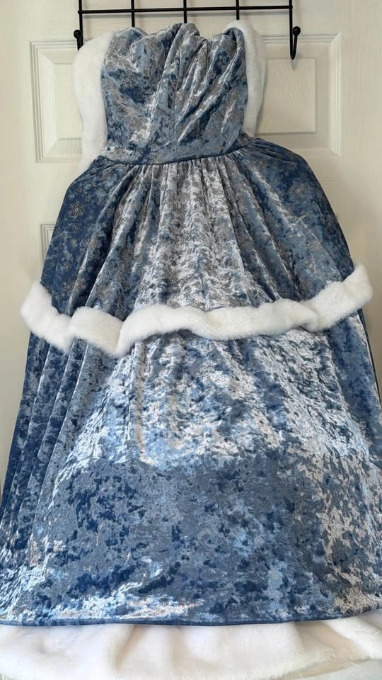 Princess Elsa Costume for Halloween/Birthday size 4 - photo 4
