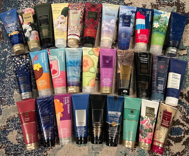 Bath and Body Works Creams and Lotions (226g/236ml)