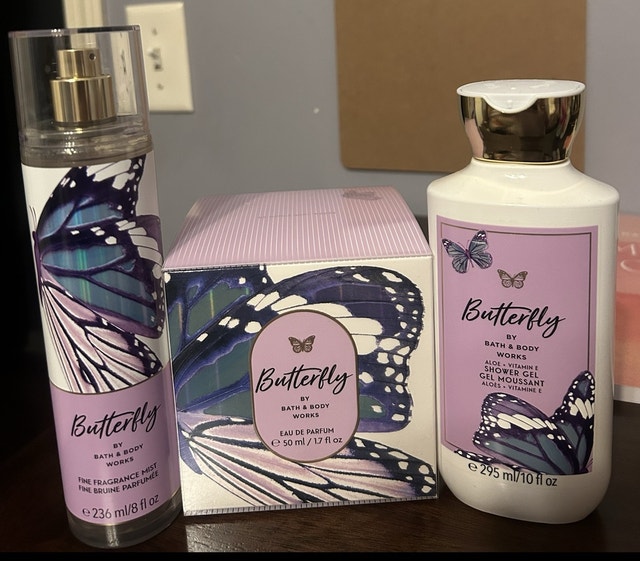Bath and Body Works Butterfly Set