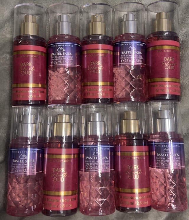 Bath and Body Works Retired Travel Size Mists Bundle