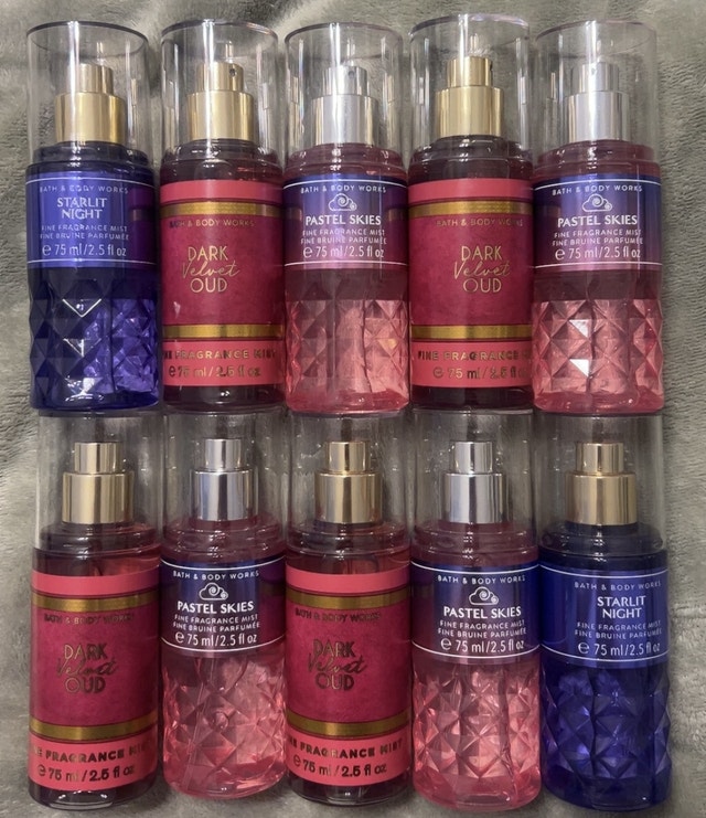 Bath and Body Works Retired Travel Size Mists Bundle - photo 2