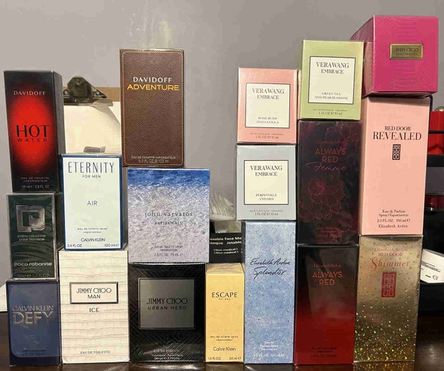 Various Women’s and Men’s Perfumes