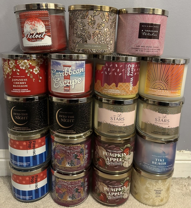 Bath and Body Works Candles (Read Description for Prices)