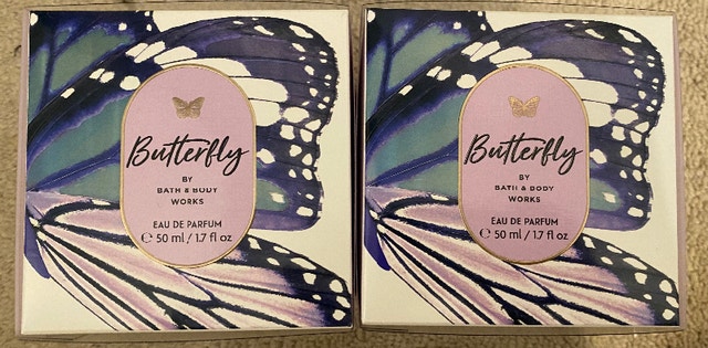 Butterfly Perfumes By Bath and Body Works
