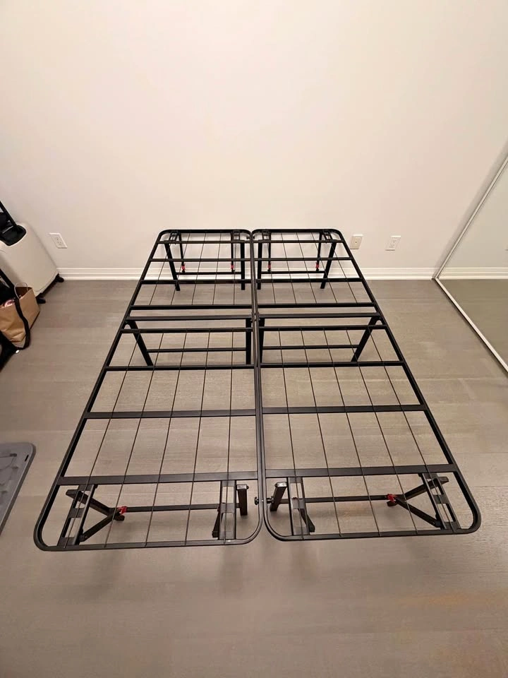 Full Size Foldable Metal Bed Frame – 18” High
