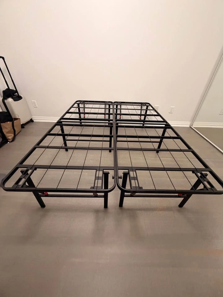 Full Size Foldable Metal Bed Frame – 18” High - photo 2