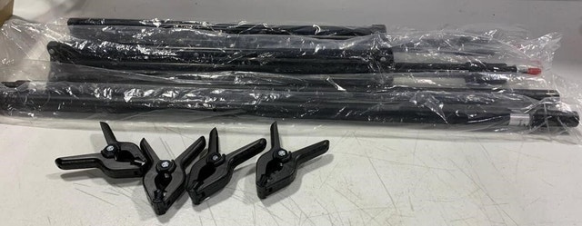 NEW Fotoumgl Backdrop Stand 10x7ft Adjustable Anti-Bend Crossbar - photo 4