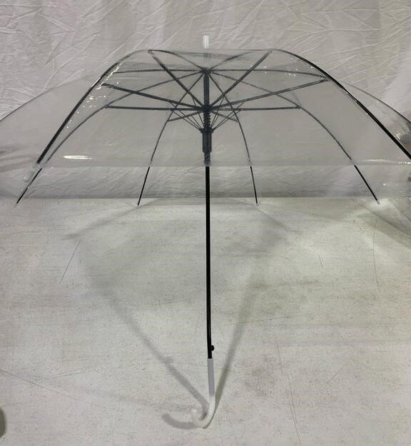 NEW Clear Transparent 27" Umbrella, Automatic Open - photo 2