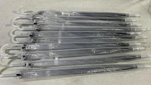 NEW Clear Transparent 27" Umbrella, Automatic Open - photo 3