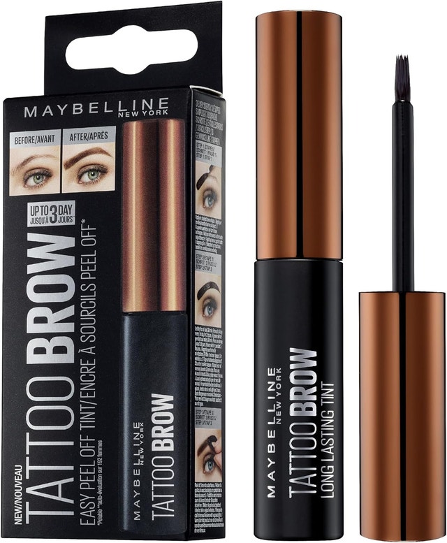 NEW Maybelline New York Tattoo Brow Peel Off Tint, Light Brown
