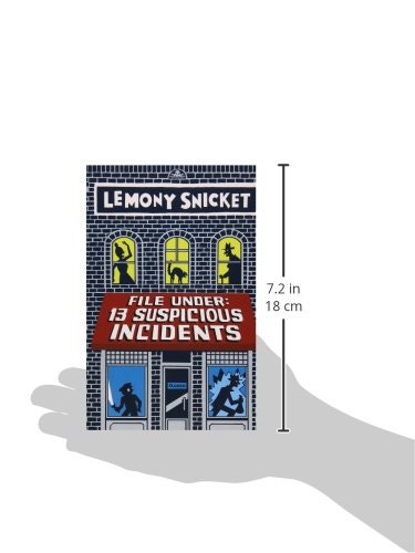 Lemony Snicket File Under: 13 Suspicious Incidents HARD Book - photo 3