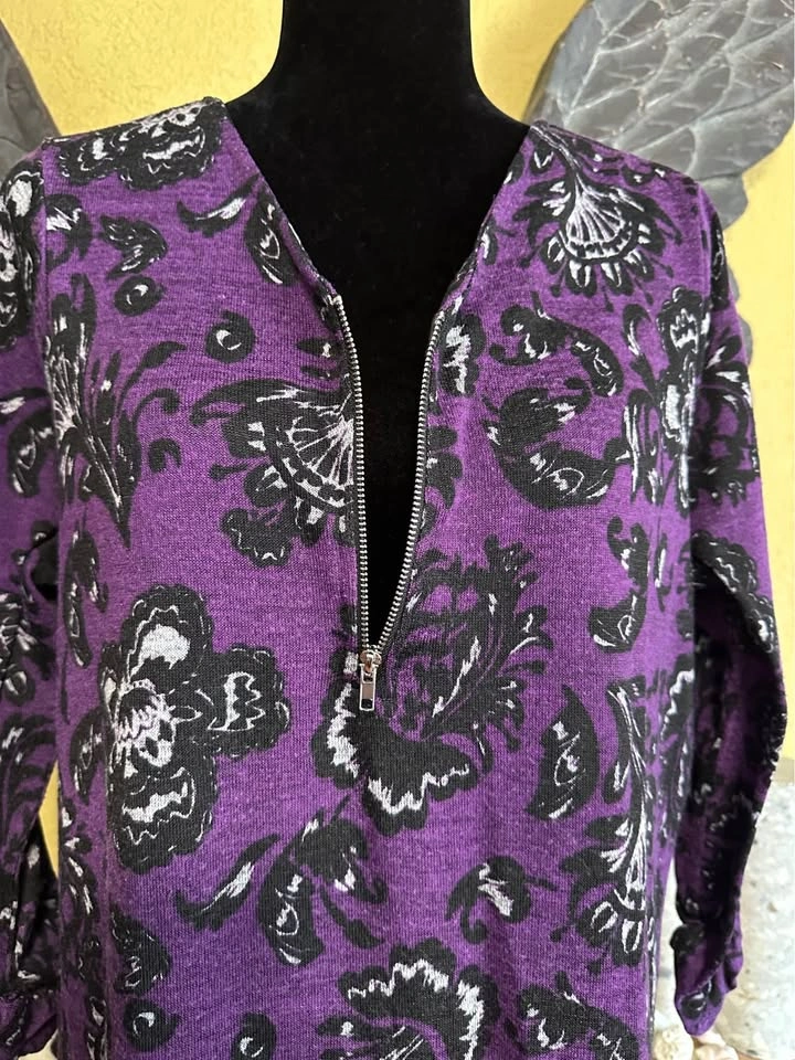 Ricki's Purple Patterned Top - photo 3