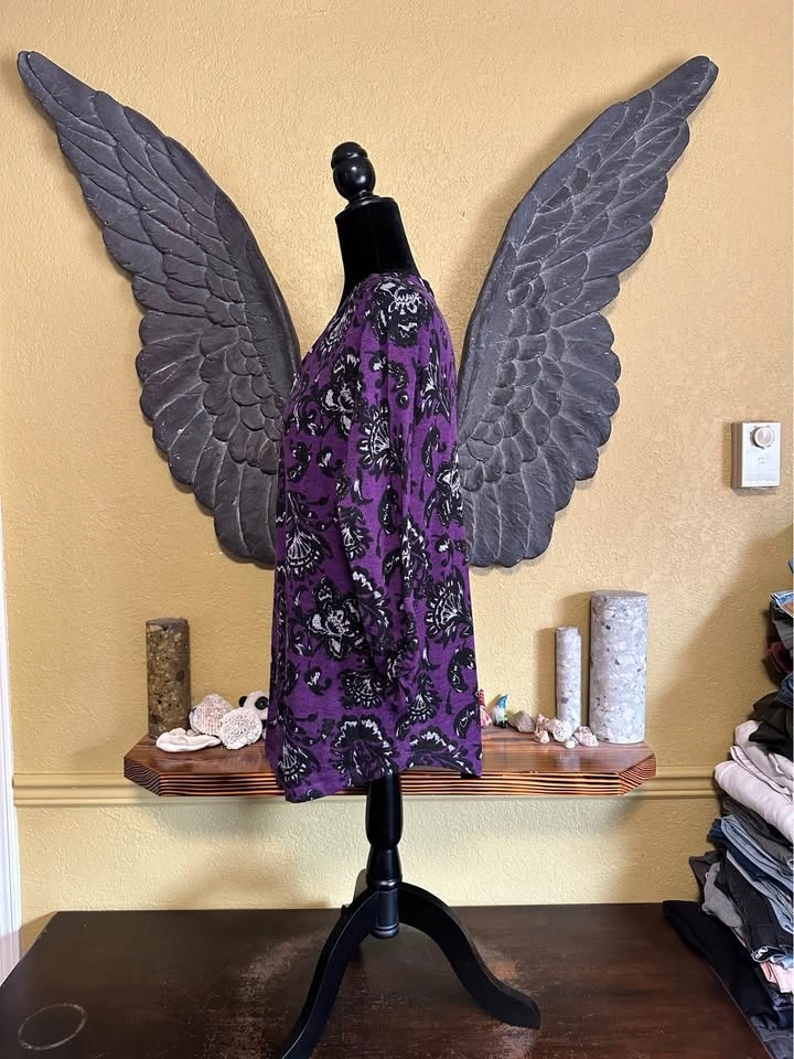Ricki's Purple Patterned Top - photo 4