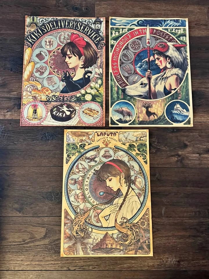 Studio Ghibli Posters