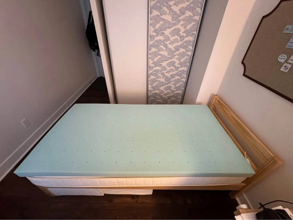 Muji Pocket Coil Single Twin Mattress - With Foam Topper - photo 5