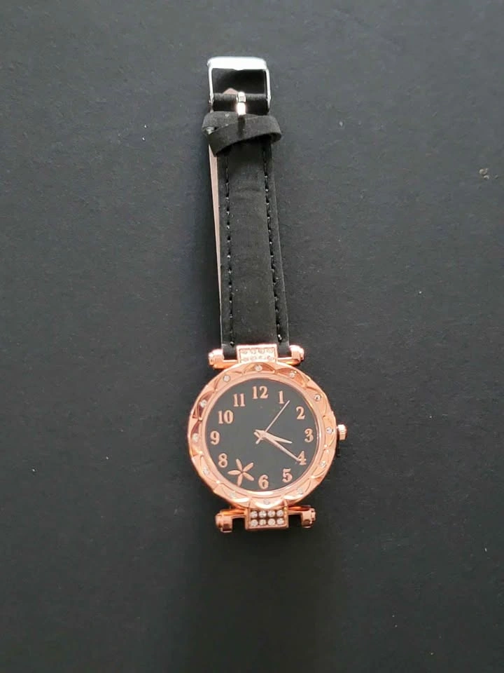 Rose Gold-Toned Watch and Bracelet Set - photo 2