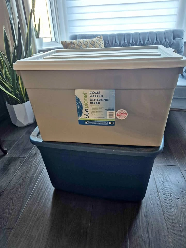 Stackable Storage Totes