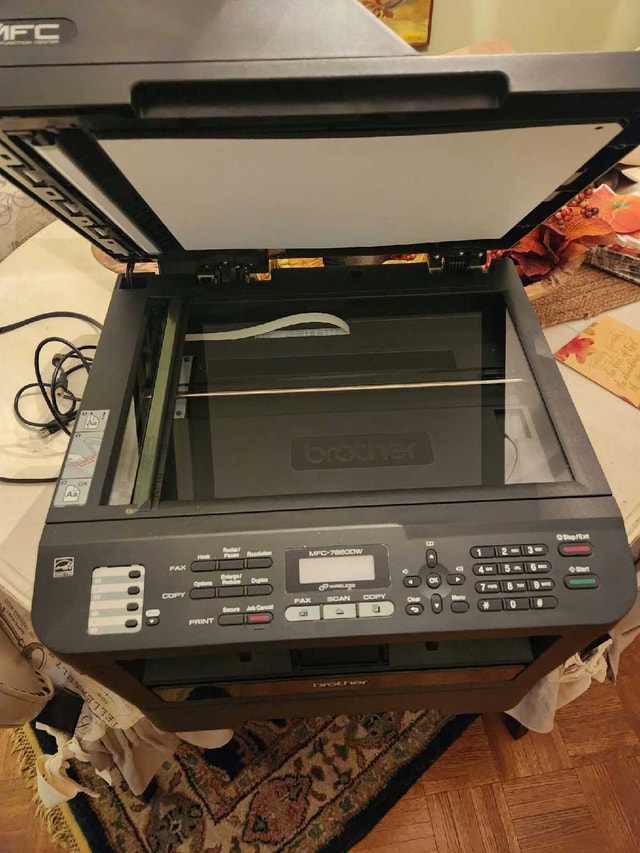 Brother MFC-7860DW Wireless Monochrome Laser All-in-One Printer - photo 2