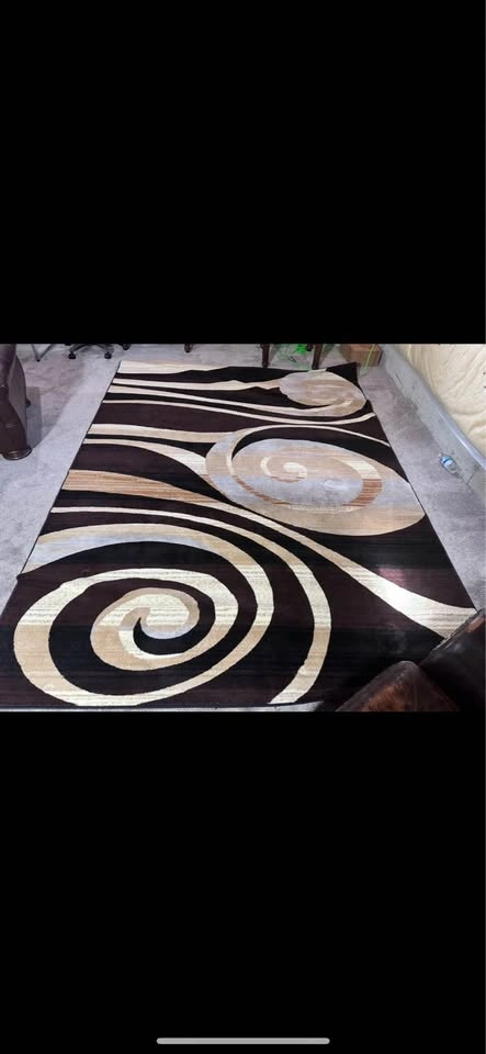 Modern Swirl Area Rug - photo 2