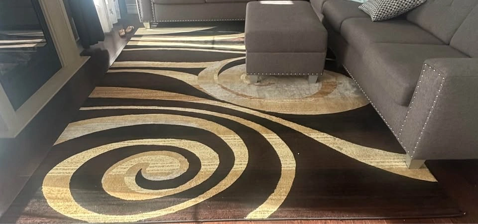 Modern Swirl Area Rug - photo 3