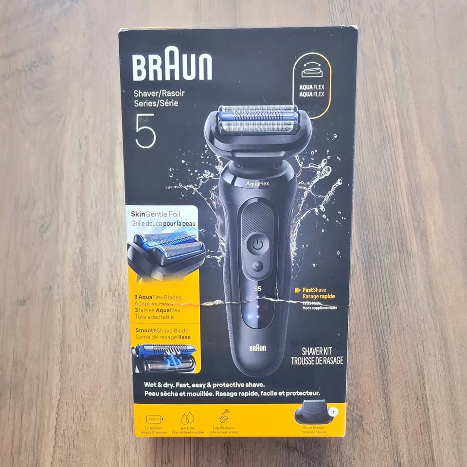 Braun Series 5, 5150cs AquaFlex Shaver Kit