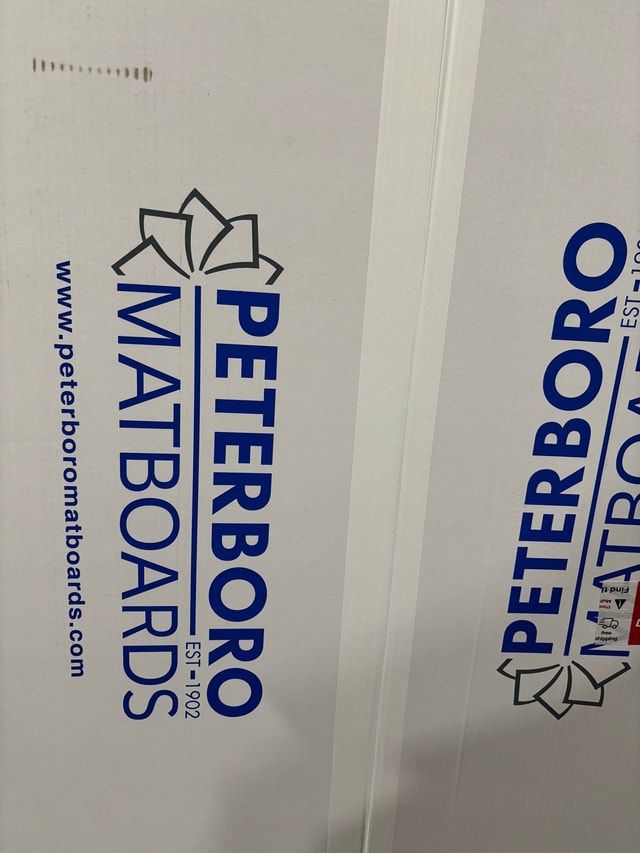 Mat Boards (Peterboro) 32” x 40” - Multiple Colours