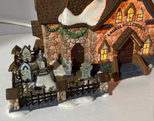 Dept 56 Christmas Village - Laurel Hill Church - photo 2