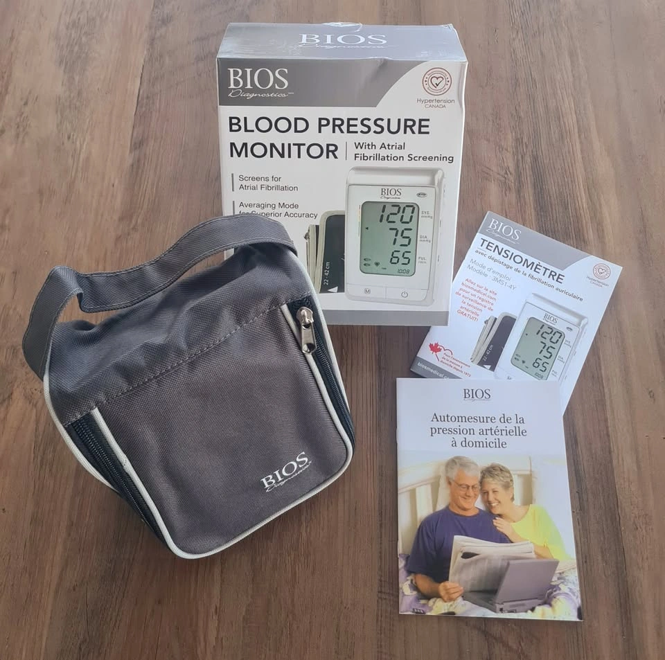 BIOS Diagnostics Blood Pressure Monitor with AFib Screening - photo 3