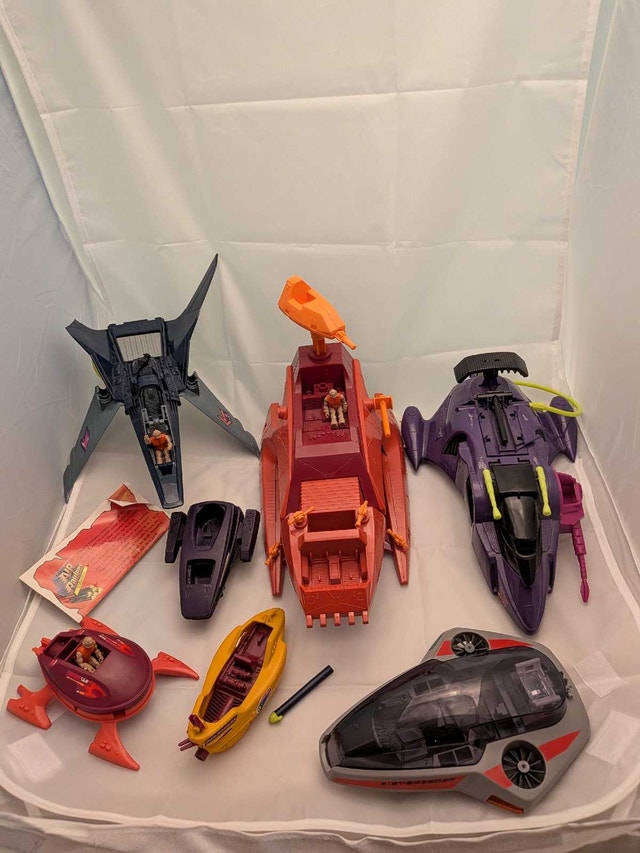 Vintage 1987 Hasbro Air Raiders Collection – Large 10-Piece Lot