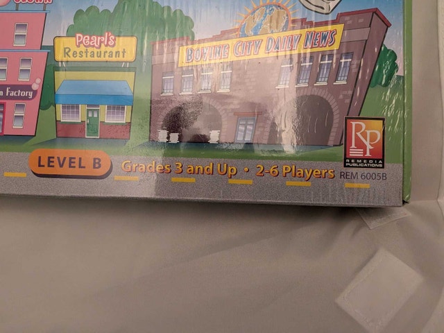 RARE - EDUCATIONAL BOARD GAME - 5 W'S GAME - NEW - OBO - photo 2