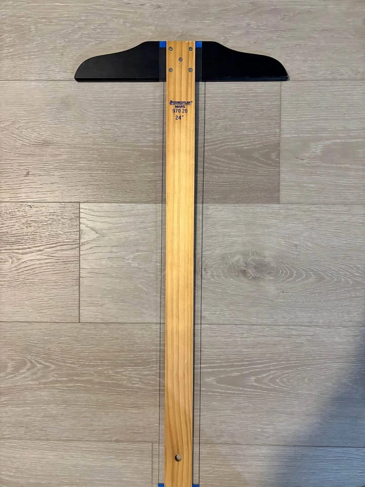 24” T square